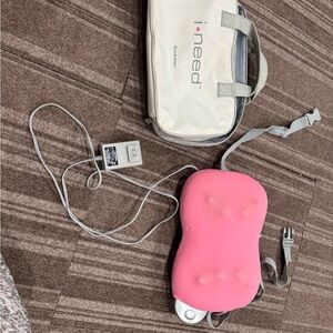 Brookstone Pink Massage Cushion